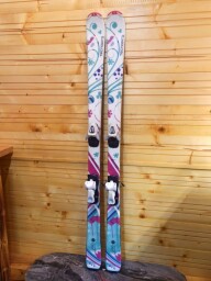 LYŽE TECHNO PRO SWEETY 140CM + LYŽIARKY DALBELLO GAIA 3 23MP